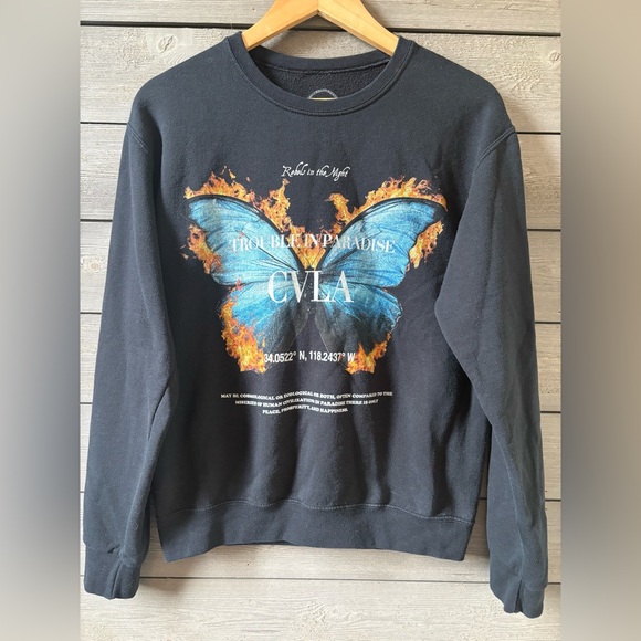 Tops - Graphic Crewneck Sweatshirt